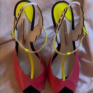 Sophia Webster Multicolored Peep toe Pumps